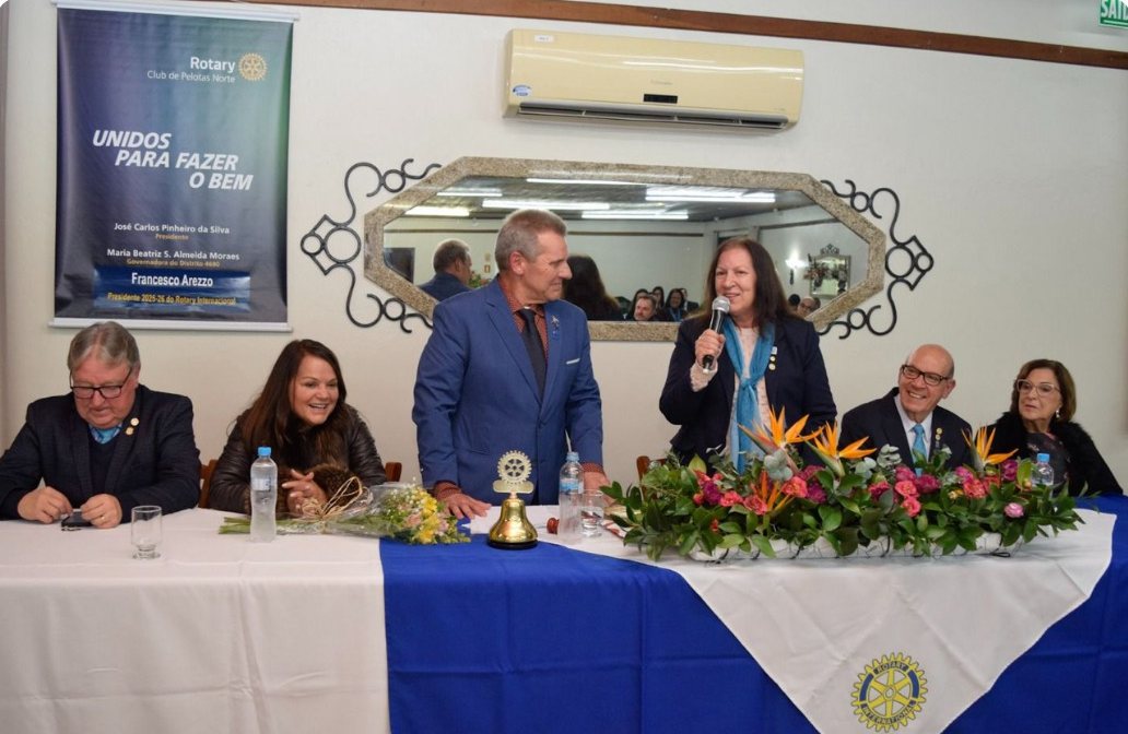 Rotary Club de Pelotas Altos do Laranjal é fundado com 16 associados